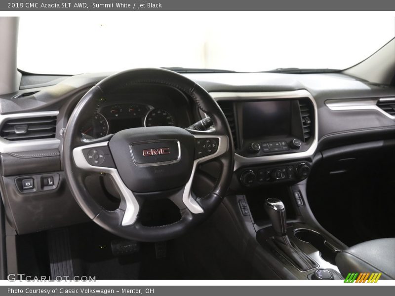 Summit White / Jet Black 2018 GMC Acadia SLT AWD