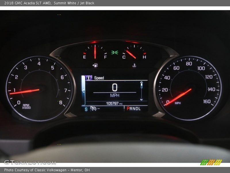 Summit White / Jet Black 2018 GMC Acadia SLT AWD