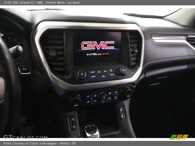 Summit White / Jet Black 2018 GMC Acadia SLT AWD