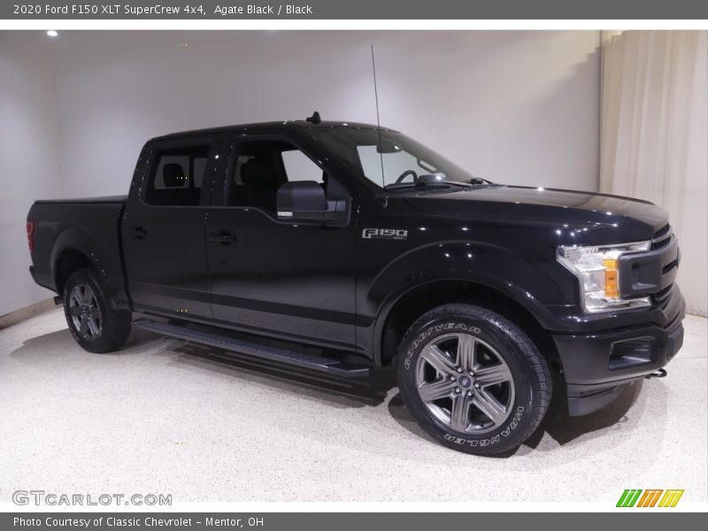 Agate Black / Black 2020 Ford F150 XLT SuperCrew 4x4