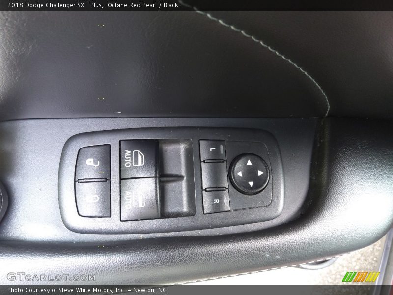 Octane Red Pearl / Black 2018 Dodge Challenger SXT Plus
