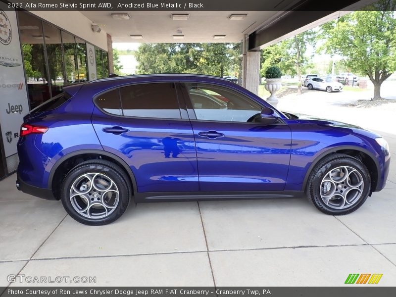  2022 Stelvio Sprint AWD Anodized Blue Metallic