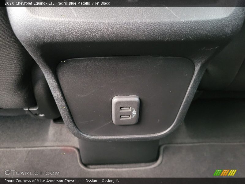 Pacific Blue Metallic / Jet Black 2020 Chevrolet Equinox LT