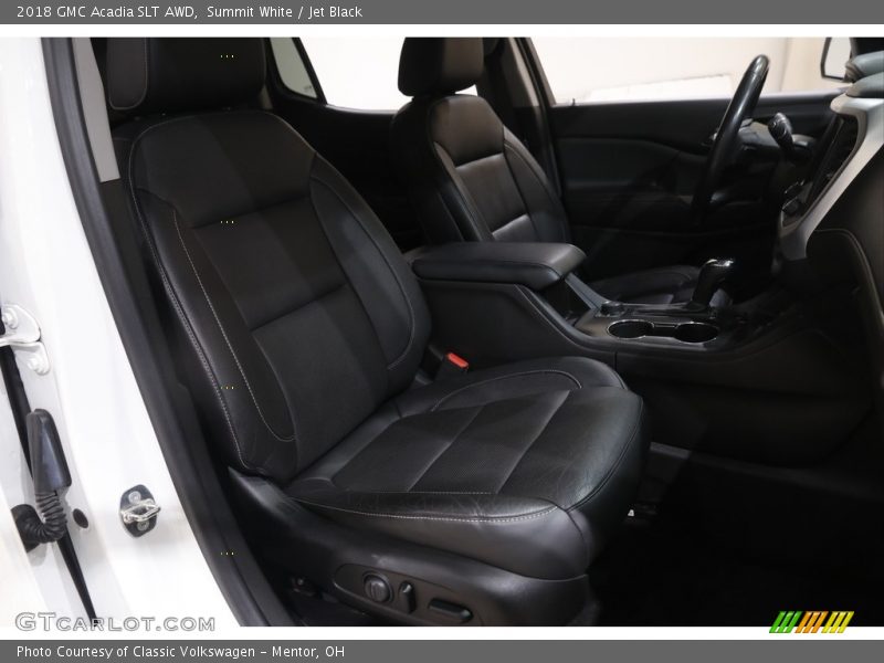 Summit White / Jet Black 2018 GMC Acadia SLT AWD