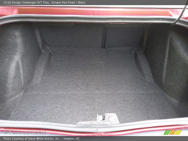 Octane Red Pearl / Black 2018 Dodge Challenger SXT Plus