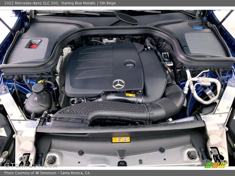  2022 GLC 300 Engine - 2.0 Liter Turbocharged DOHC 16-Valve VVT 4 Cylinder
