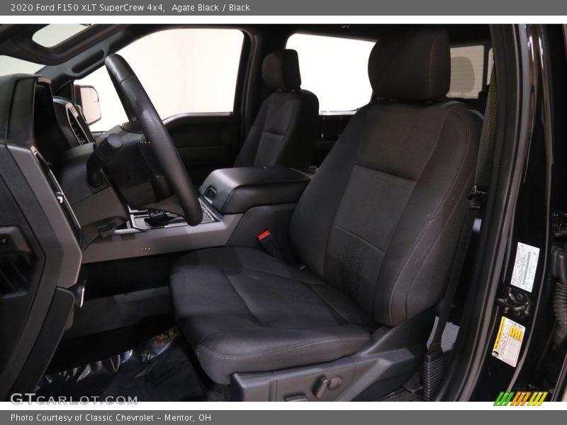 Agate Black / Black 2020 Ford F150 XLT SuperCrew 4x4
