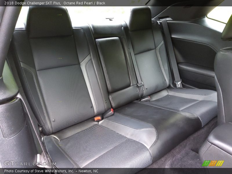 Octane Red Pearl / Black 2018 Dodge Challenger SXT Plus