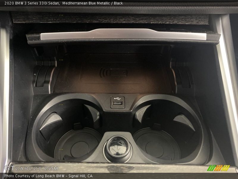 Mediterranean Blue Metallic / Black 2020 BMW 3 Series 330i Sedan