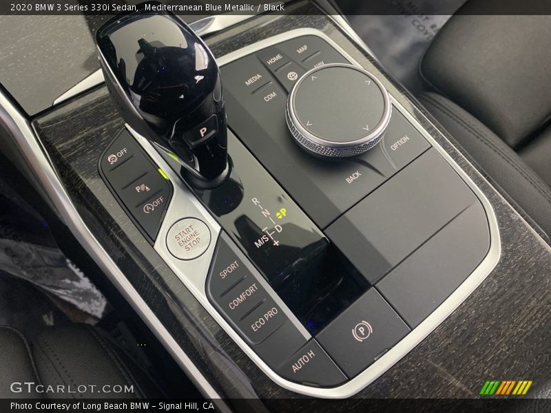 Mediterranean Blue Metallic / Black 2020 BMW 3 Series 330i Sedan