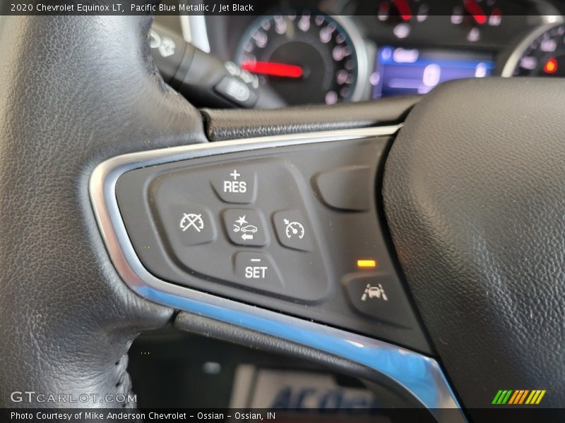 Pacific Blue Metallic / Jet Black 2020 Chevrolet Equinox LT