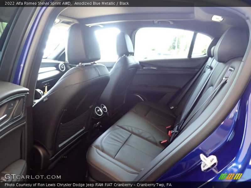 Anodized Blue Metallic / Black 2022 Alfa Romeo Stelvio Sprint AWD
