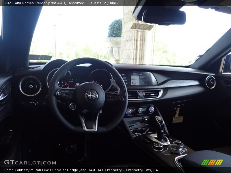 Dashboard of 2022 Stelvio Sprint AWD