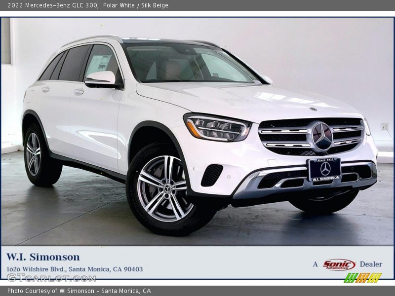 Polar White / Silk Beige 2022 Mercedes-Benz GLC 300