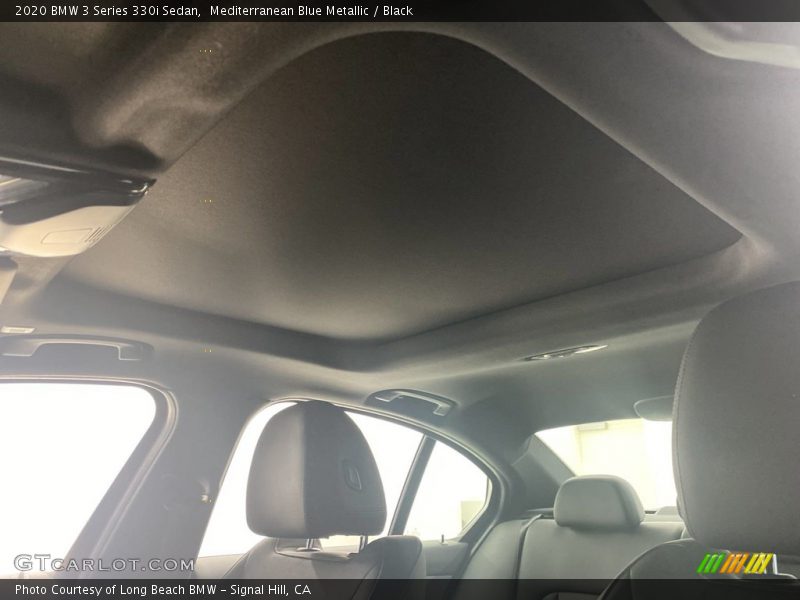 Mediterranean Blue Metallic / Black 2020 BMW 3 Series 330i Sedan