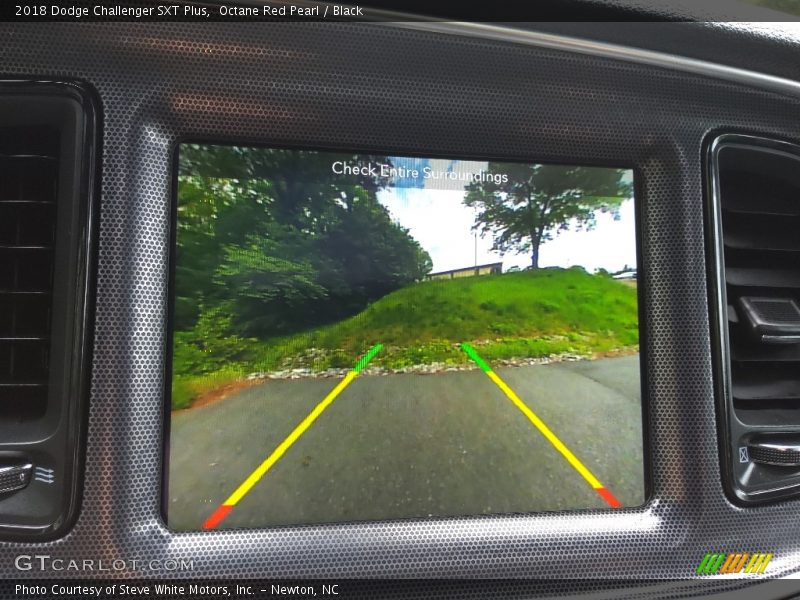 Octane Red Pearl / Black 2018 Dodge Challenger SXT Plus