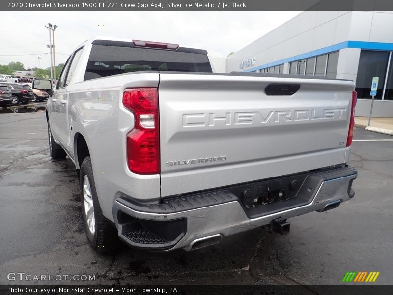 Silver Ice Metallic / Jet Black 2020 Chevrolet Silverado 1500 LT Z71 Crew Cab 4x4