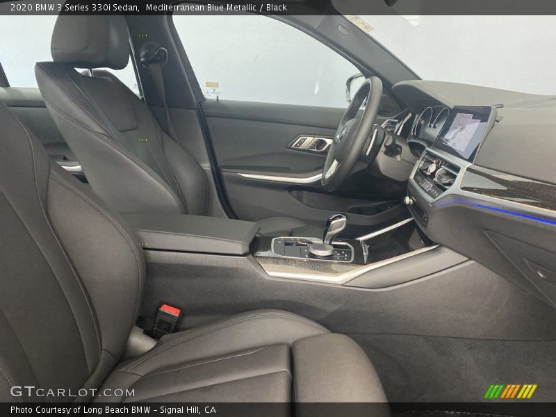 Mediterranean Blue Metallic / Black 2020 BMW 3 Series 330i Sedan