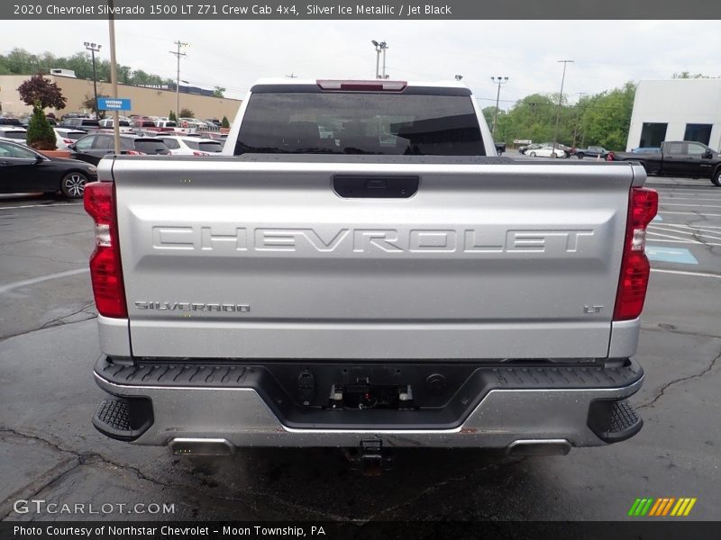 Silver Ice Metallic / Jet Black 2020 Chevrolet Silverado 1500 LT Z71 Crew Cab 4x4