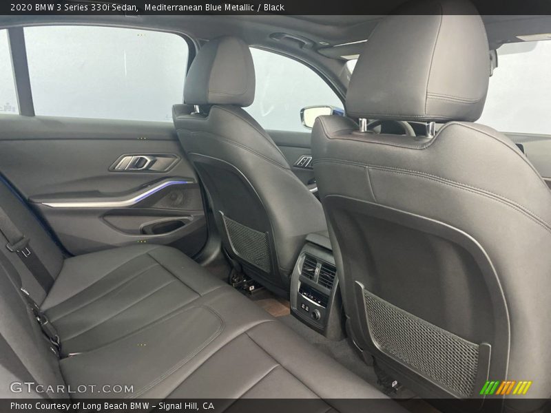 Mediterranean Blue Metallic / Black 2020 BMW 3 Series 330i Sedan