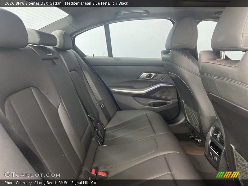 Mediterranean Blue Metallic / Black 2020 BMW 3 Series 330i Sedan