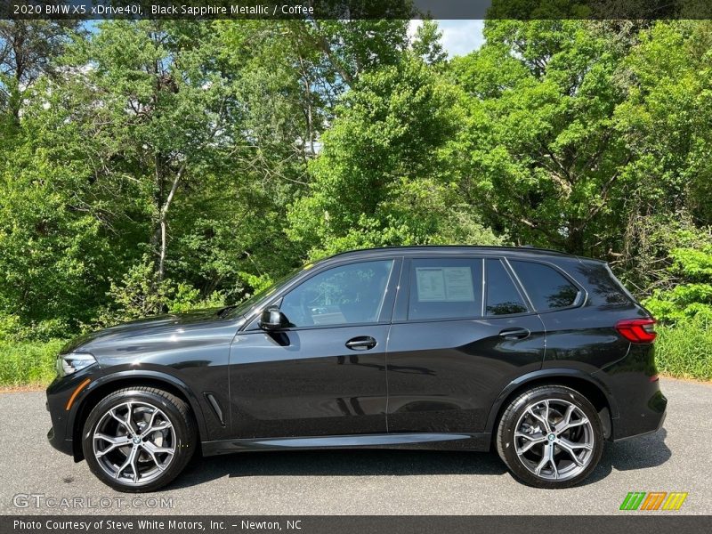  2020 X5 xDrive40i Black Sapphire Metallic