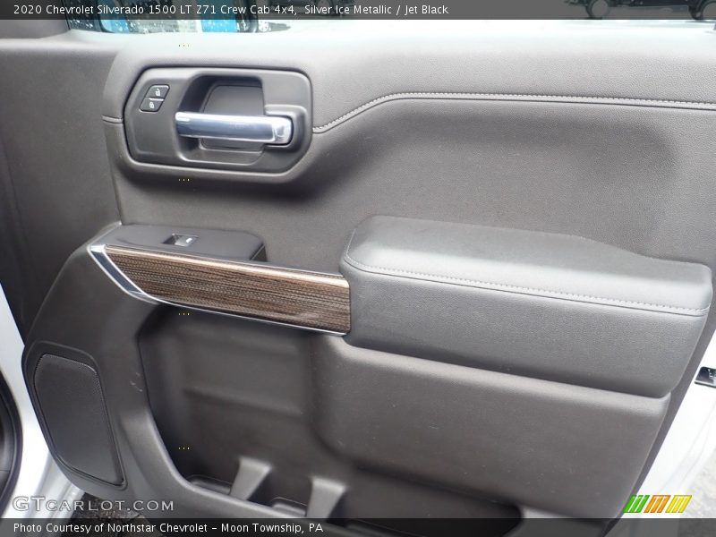 Silver Ice Metallic / Jet Black 2020 Chevrolet Silverado 1500 LT Z71 Crew Cab 4x4