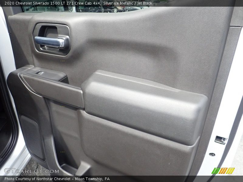 Silver Ice Metallic / Jet Black 2020 Chevrolet Silverado 1500 LT Z71 Crew Cab 4x4