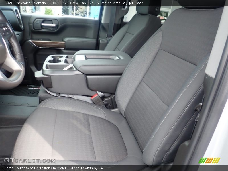 Silver Ice Metallic / Jet Black 2020 Chevrolet Silverado 1500 LT Z71 Crew Cab 4x4