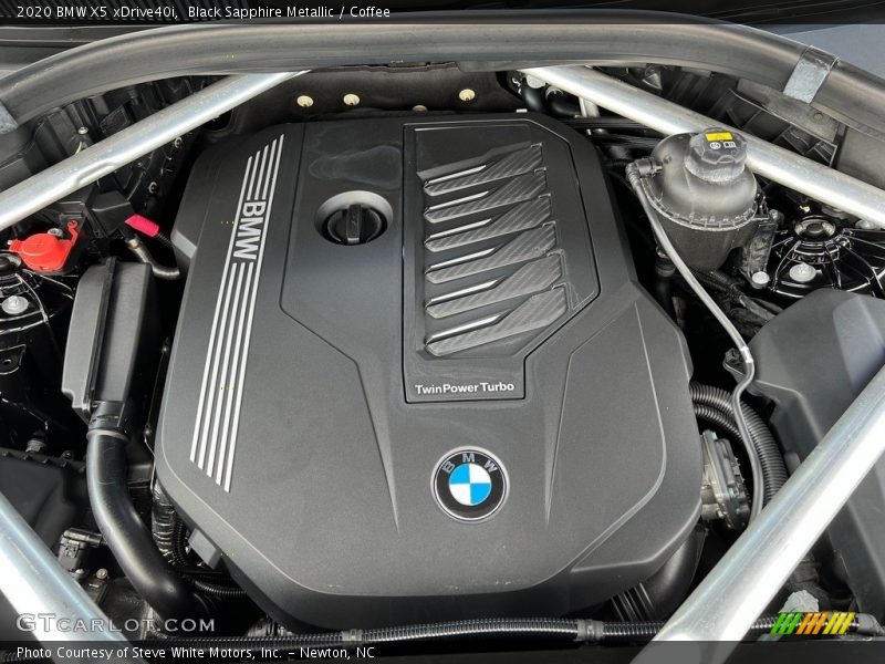  2020 X5 xDrive40i Engine - 3.0 Liter M TwinPower Turbocharged DOHC 24-Valve Inline 6 Cylinder
