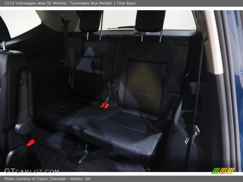 Tourmaline Blue Metallic / Titan Black 2019 Volkswagen Atlas SE 4Motion