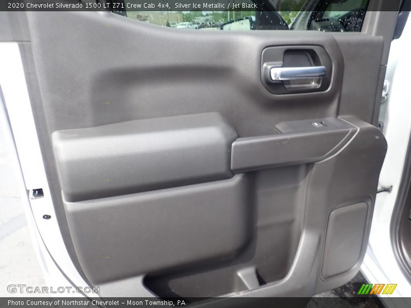Silver Ice Metallic / Jet Black 2020 Chevrolet Silverado 1500 LT Z71 Crew Cab 4x4