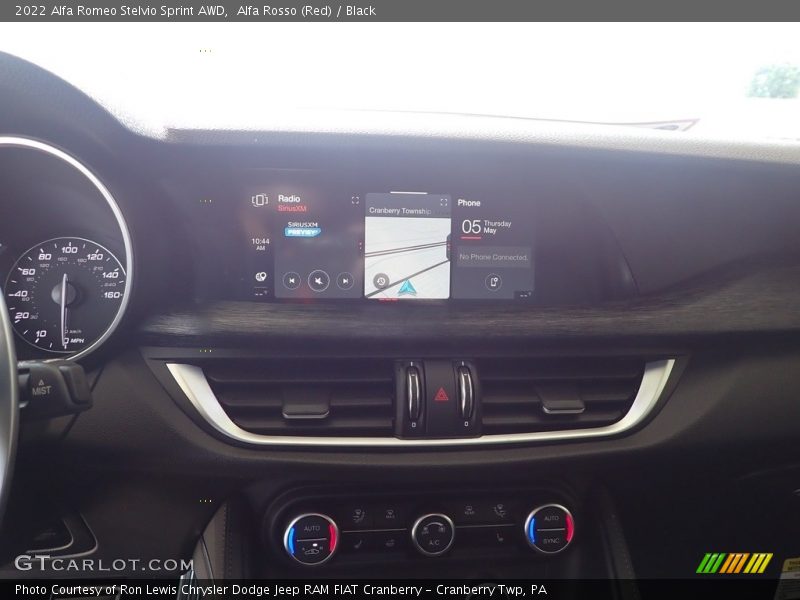 Alfa Rosso (Red) / Black 2022 Alfa Romeo Stelvio Sprint AWD