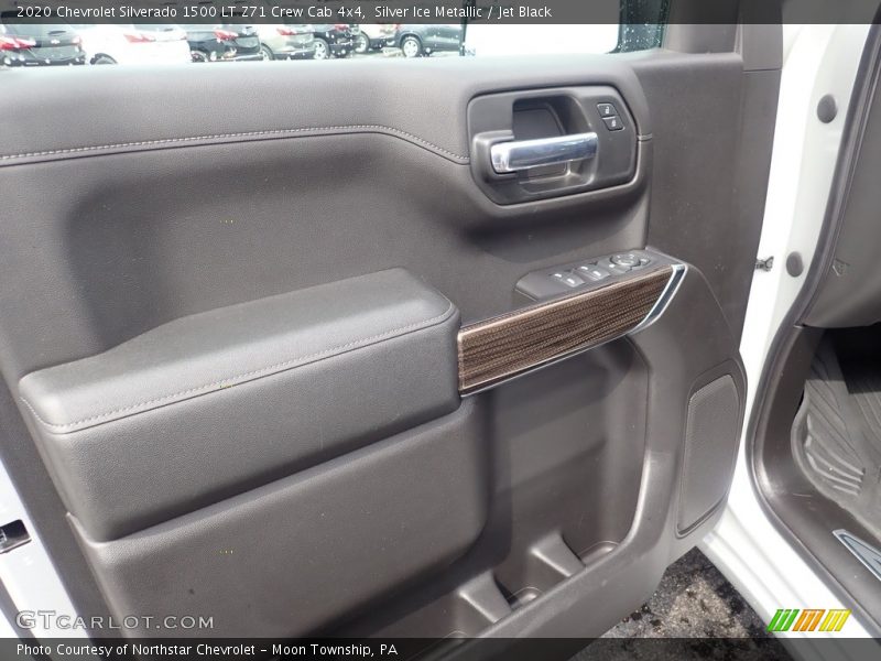 Silver Ice Metallic / Jet Black 2020 Chevrolet Silverado 1500 LT Z71 Crew Cab 4x4