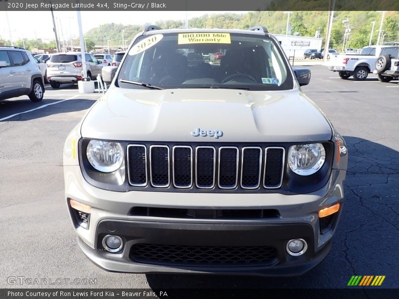 Sting-Gray / Black 2020 Jeep Renegade Latitude 4x4