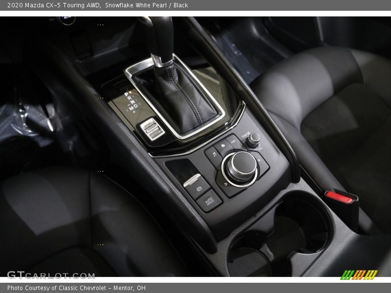 Snowflake White Pearl / Black 2020 Mazda CX-5 Touring AWD