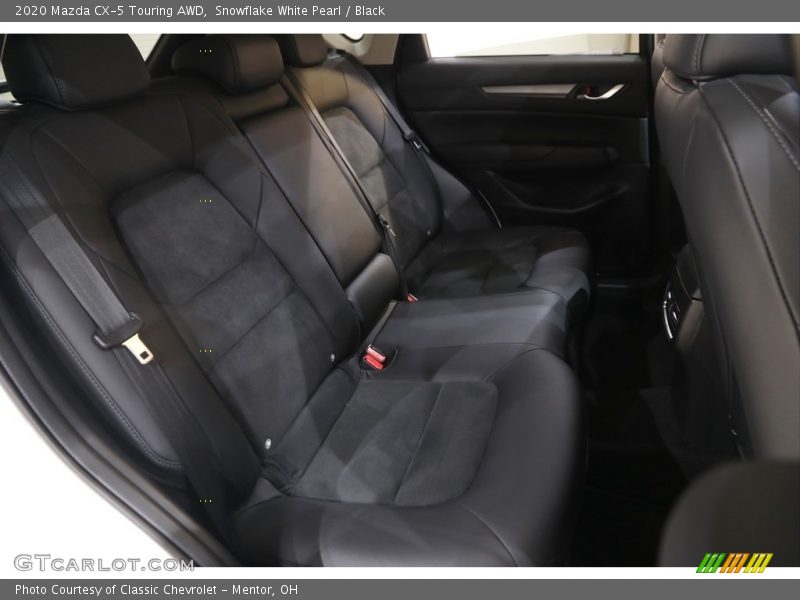 Snowflake White Pearl / Black 2020 Mazda CX-5 Touring AWD