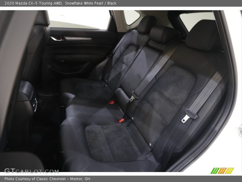 Snowflake White Pearl / Black 2020 Mazda CX-5 Touring AWD