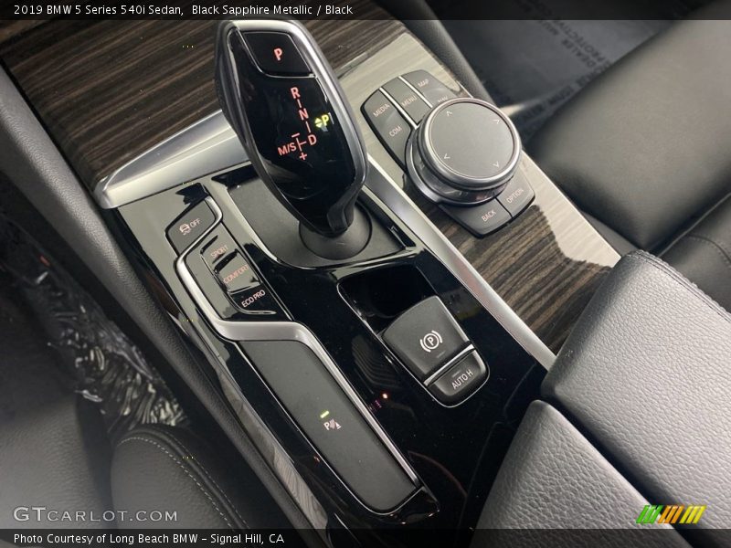 Black Sapphire Metallic / Black 2019 BMW 5 Series 540i Sedan