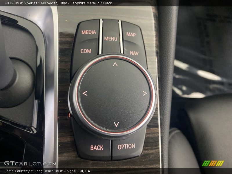 Black Sapphire Metallic / Black 2019 BMW 5 Series 540i Sedan