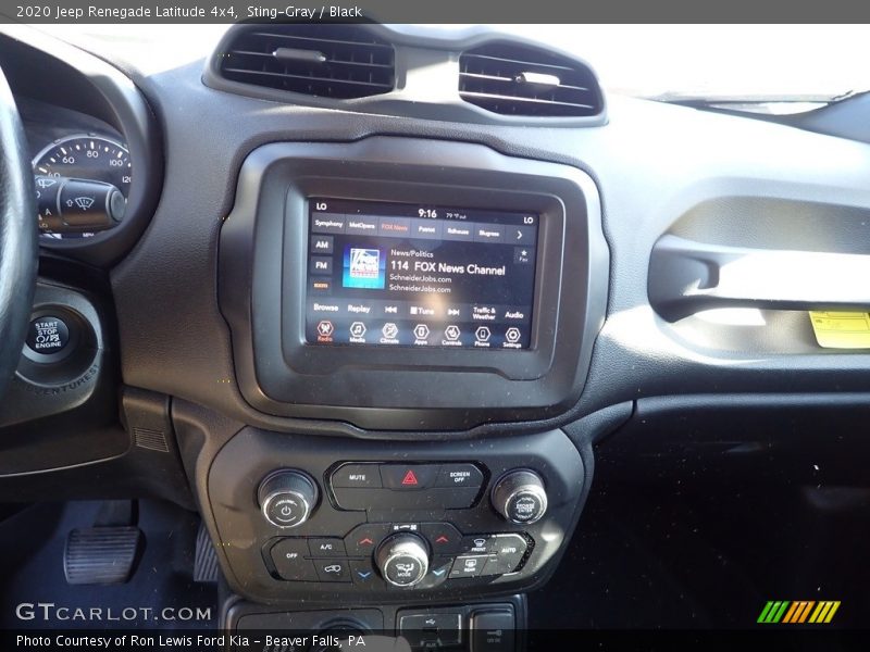 Sting-Gray / Black 2020 Jeep Renegade Latitude 4x4