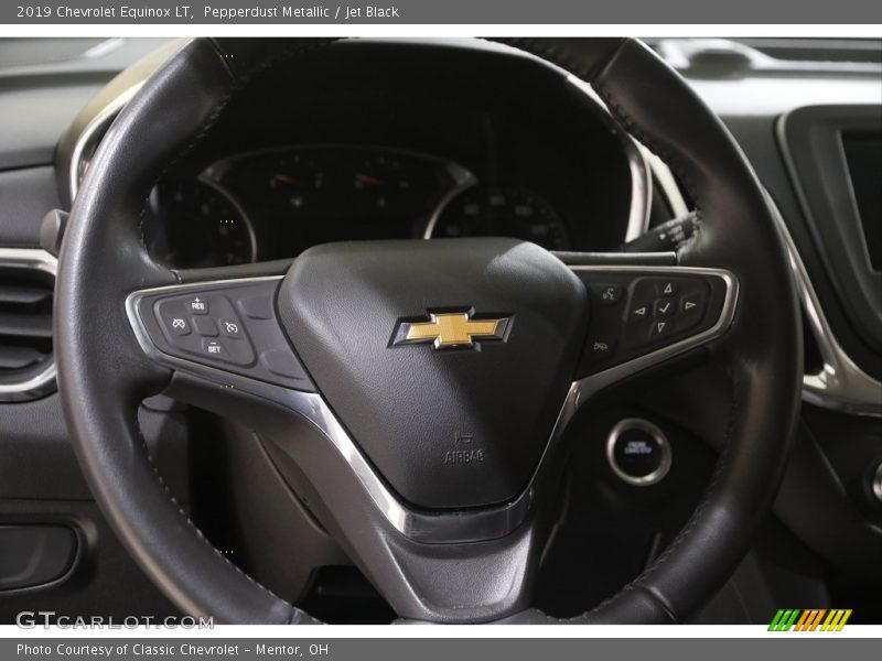 Pepperdust Metallic / Jet Black 2019 Chevrolet Equinox LT