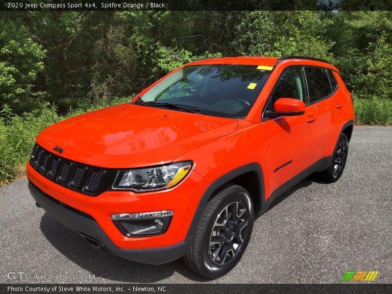 Spitfire Orange / Black 2020 Jeep Compass Sport 4x4