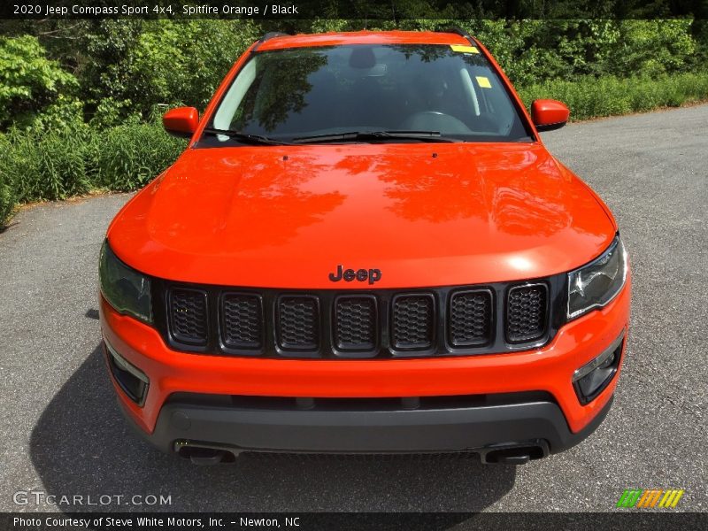 Spitfire Orange / Black 2020 Jeep Compass Sport 4x4