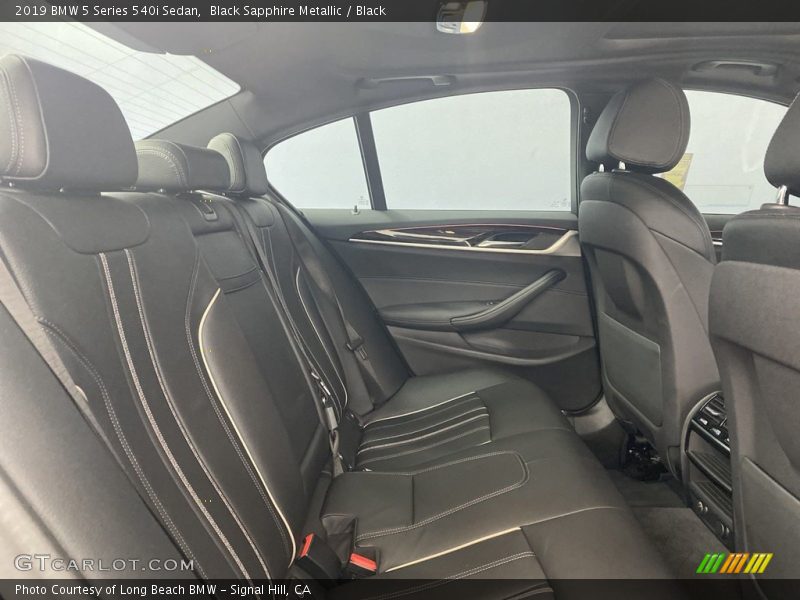 Black Sapphire Metallic / Black 2019 BMW 5 Series 540i Sedan