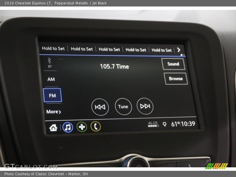 Pepperdust Metallic / Jet Black 2019 Chevrolet Equinox LT