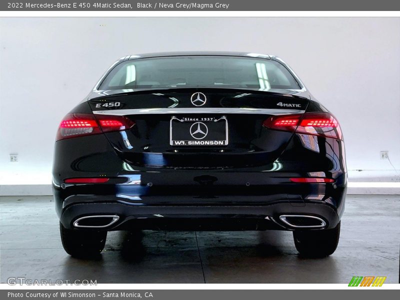 Black / Neva Grey/Magma Grey 2022 Mercedes-Benz E 450 4Matic Sedan