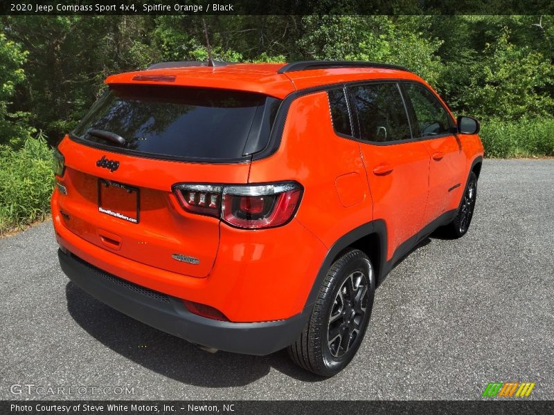 Spitfire Orange / Black 2020 Jeep Compass Sport 4x4