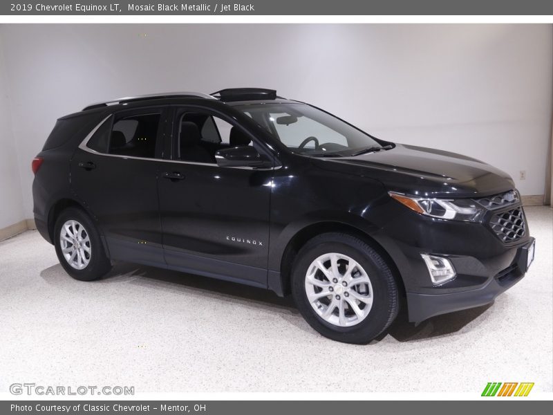 Mosaic Black Metallic / Jet Black 2019 Chevrolet Equinox LT