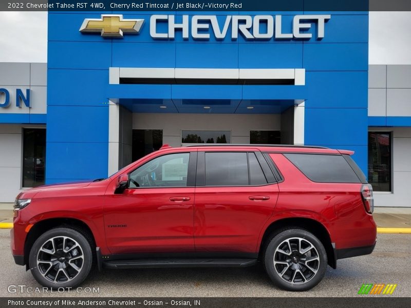  2022 Tahoe RST 4WD Cherry Red Tintcoat